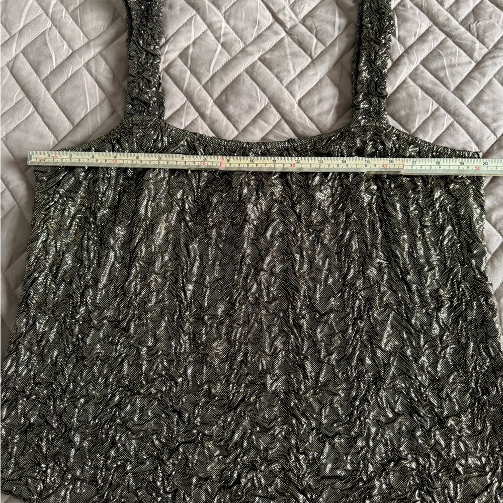 Joseph Ribkoff Textured Brown Tank Top - Picture 3 of 9